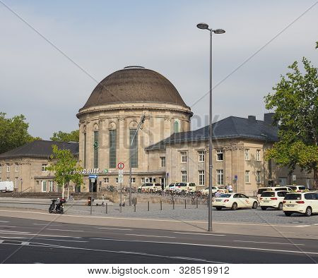 Messe Deutz Station In Koeln
