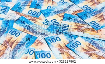Collection of the swiss banknotes (new release issued in 2017-2019)