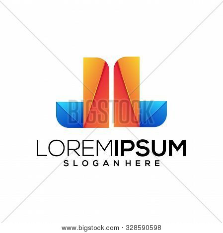 Logo Icon Jl Business Company Design Art
