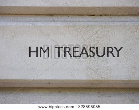 Hm Treasury Sign In London
