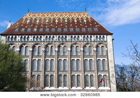 costruzioni tipiche nel quartiere Castello di Buda di Budapest