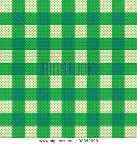 Muster Picknick Tischtuch Vektor