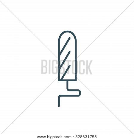 Feminine Tampon Pad Icon. Female Hygiene Lady Tampon Absorbent Woman Menstrual Care
