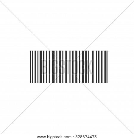 Simple Bar Code. Striped Identification Sign, Imformation About Product