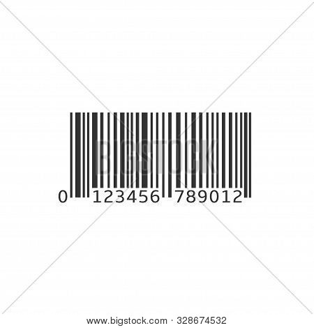 Bar Code. Striped Identification Sign, Imformation About Product