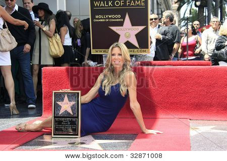LOS ANGELES - MAY 10: Ellen K at a ceremony where Ellen K is honored with the 2471st star on the Hollywood Walk of Fame on May 10, 2012 in Los Angeles, California