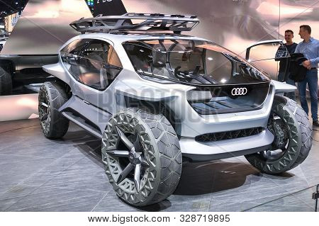 Frankfurt-september 19:  Audi Ai:trail At The Frankfurt International Motor Show On September 19, 20