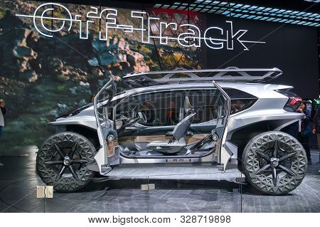Frankfurt-september 19:  Audi Ai:trail At The Frankfurt International Motor Show On September 19, 20