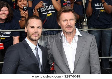 LOS ANGELES - Mai 10: Kommt Taylor Kitsch, Liam Neeson bei der 