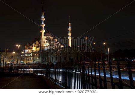Yeni Camii - nové mešity, Istanbul, Turecko