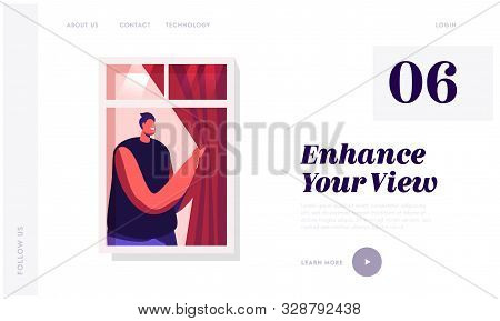 晚晚窗帘网站 图片、插图和矢量图(免费) - Bigstock