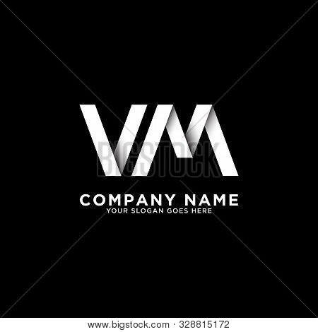Vm Letter Logo Designs, Clean And Clever Logo Template, Initial Logo Inspirations