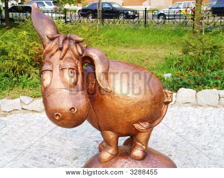 Escultura de bronce