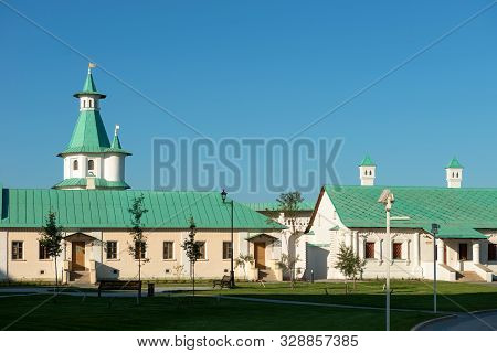 Corps Of Fraternal Cells Of The Resurrection Cathedral Of The New Jerusalem Monastery In Istra, Mosc