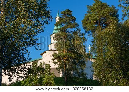 Tower Of David House. Resurrection New Jerusalem Stauropegial Monastery. The City Of Istra. Moscow R