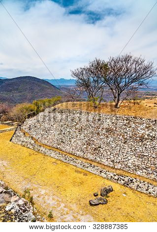 The Primary Ballcourt At The Xochicalco Archaeological Site, Unesco World Heritage In Morelos, Mexic