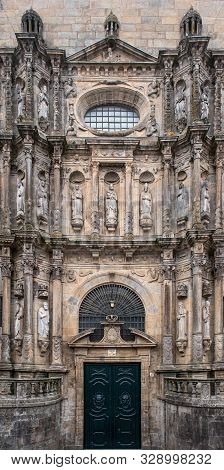 Church Of San Martin Pinario, Santiago De Compostela, Galicia, Spain