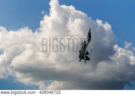 Zhukovsky, Russia-july 23, 2021: Maks-2021 International Air Show, An Exhibition Of Aircraft And Hel