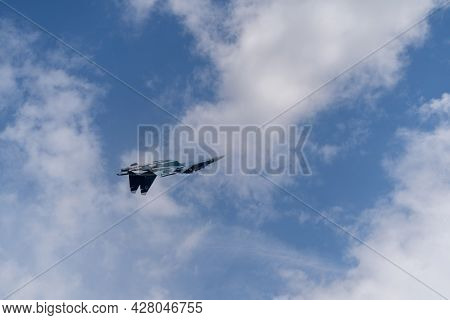 Zhukovsky, Russia-july 23, 2021: Maks-2021 International Air Show, An Exhibition Of Aircraft And Hel