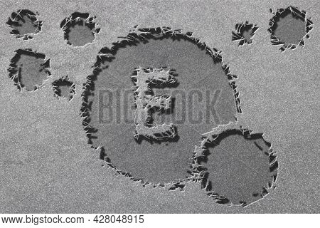 Vitamin E Health Symbol, Vitamin Concept, Tocopherols, Tocotrienols, Antioxidant Function, Rugged, S