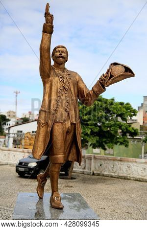 Statue Of The Gregorian Poet Of Matos