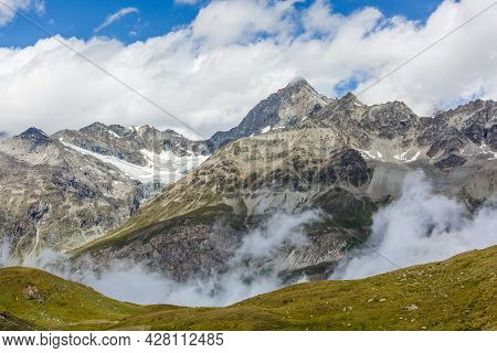 This Wiewpoint Is Above The Clouds, Who Surrounding Another Peaks In This Area.