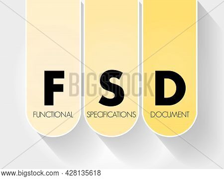 Fsd - Functional Specifications Document, Concept Background