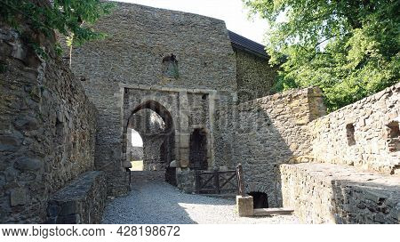 View Of The Entrance To The Third Courtyard Of Hefstyn Castle In The Czech Republic