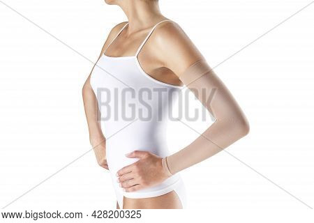 Compression Sleeve. Compression Hosiery. Medical Stockings, Tights, Socks, Calves And Sleeves For Va