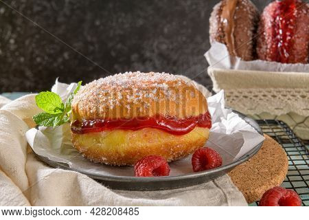 Portuguese Fried Dough With Sugar