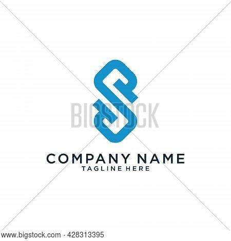 Initial Letter S Vector Logo Design Template.