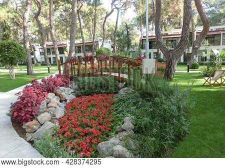 Goynuk, Antalya, Turkey - May 11, 2021: View Of Seven Seas Hotel Life Ultra All Inclusive And Kids C