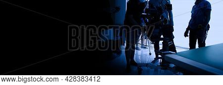 Video Production Behind The Scenes. Making Of Tv Commercial Movie