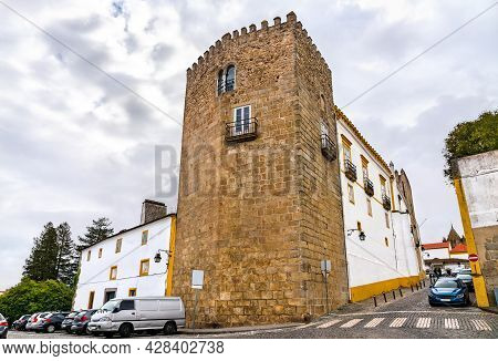 Palace Of The Dukes Of Cadaval In Evora, Portugal