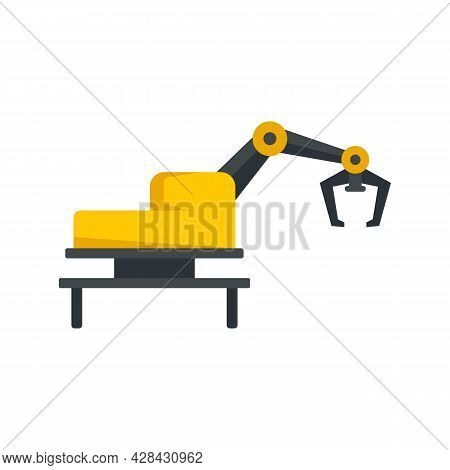 Agritech Machine Icon. Flat Illustration Of Agritech Machine Vector Icon Isolated On White Backgroun