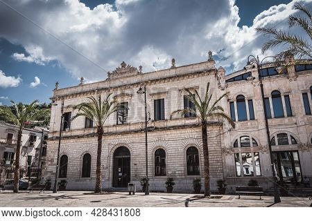 Matteotti Square In Modica, Ragusa, Sicily, Italy, Europe, World Heritage Site