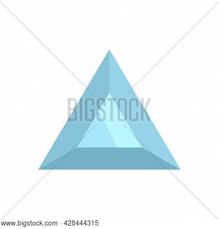 Stone Jewel Icon. Flat Illustration Of Stone Jewel Vector Icon Isolated On White Background