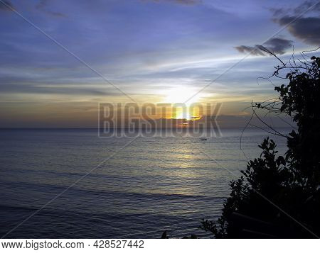 Lovely Sunset Scenery In Sipalay On The Island Negros On The Philippines 20.11.2013
