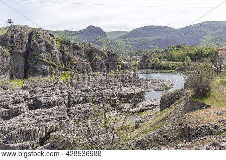 Sheytan Dere (shaitan River) Canyon Under The Dam Of Studen Kladenets Reservoir, Bulgaria
