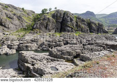 Sheytan Dere (shaitan River) Canyon Under The Dam Of Studen Kladenets Reservoir, Bulgaria