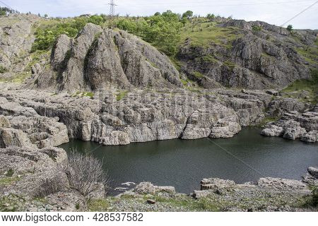 Sheytan Dere (shaitan River) Canyon Under The Dam Of Studen Kladenets Reservoir, Bulgaria