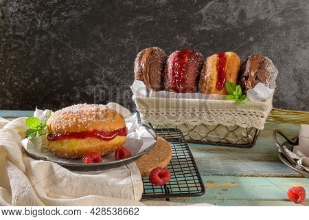 Portuguese Fried Dough With Sugar
