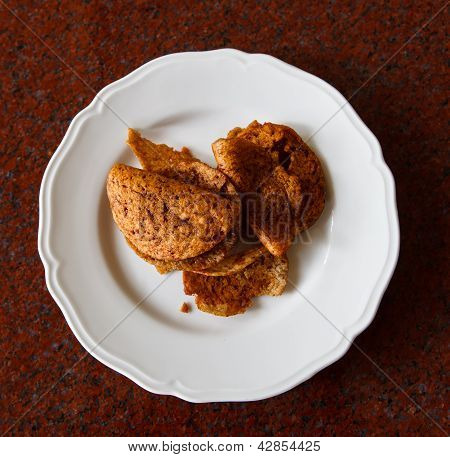 Peixe crocante