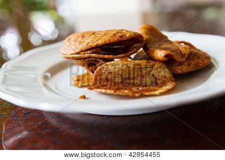 Peixe crocante