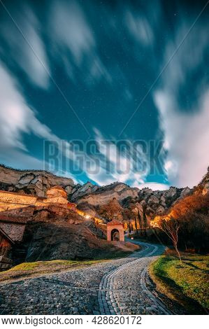 Mtskheta, Georgia. Shio-mgvime Monastery. Medieval Monastic Shio-mgvime Monastery Shiomgvime Complex