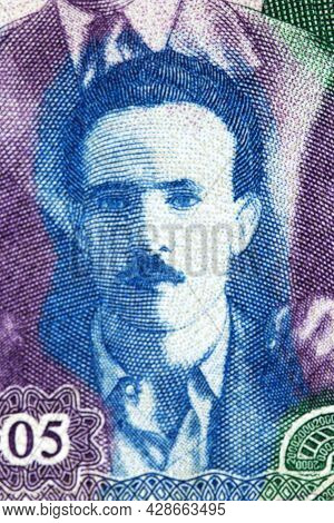 Larbi Ben M'hidi A Portrait From Algerian Money