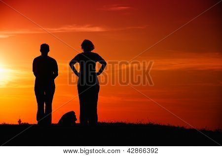 Pár Sungazing
