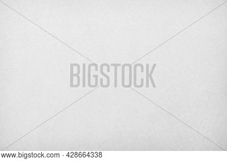 White Recycled Craft Cardboard Texture As Background. Grey Paper Texture, Old Vintage Page Or Grunge