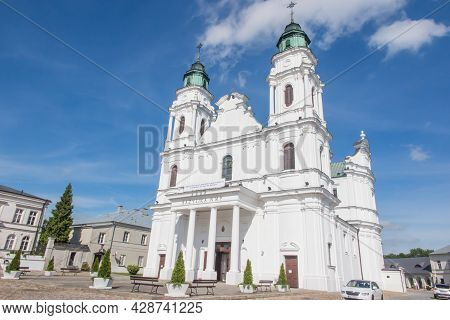 Monument To The Primate Of Poland, Cardinal Stefan Wyszyński, Who Is To Be Soon Blessed, Standing In