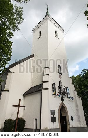 Ludzmierz Near Zakopane In Poland - Church At The Sanctuary Of Our Lady Queen Of Podhale